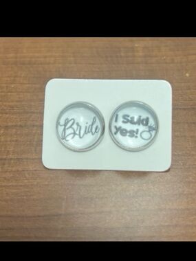 Bride Stud Earrings